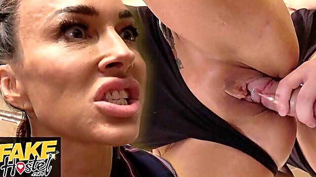 Extravagant Ryan Ryder and Aubrey Black at hardcore clip