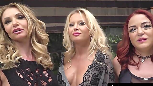 Large Jock Hunks Group-sex & Run A Educate On 4 Sexy Milfs! + Cum Swallowing!