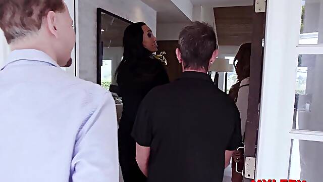 Mylfex - Stepmom Pressured to Fuck her Stepson While Guests Are Still at the House