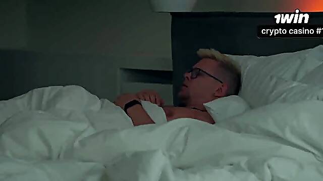 Hotel screw with flawless tits, taboo creampie inwards step sons mom.