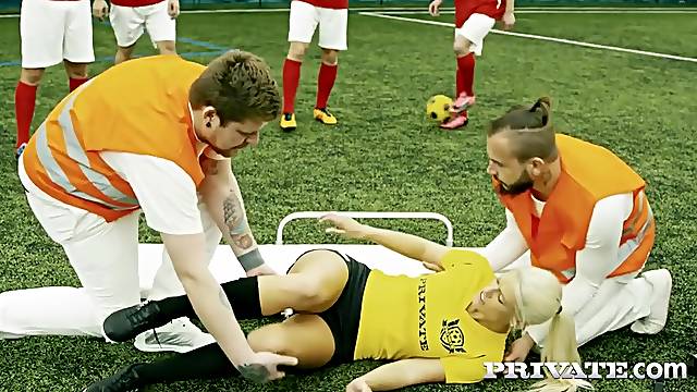 Football Fun Blanche Bradburry Porn Video