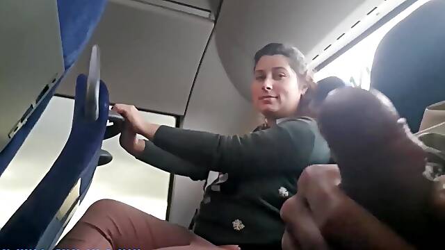 Voyeur Seduces Milf with Wild Passion on Public Ride