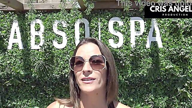 Inside Swinger Club - ABSO SPA - FRANCE by Kyara Nyx - This babe shows us around her beloved French club... - part 02