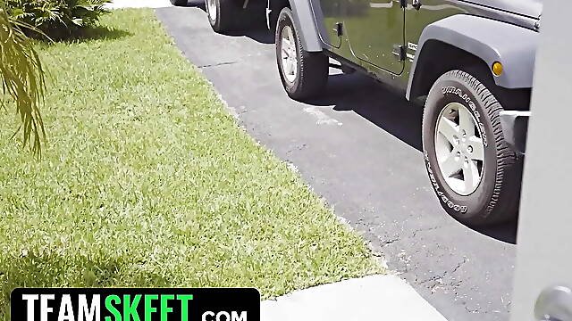 Alluring MILF Deflowers her Step Daughter's Friend feat. Arietta Adams &amp; Kendra James - TeamSkeet