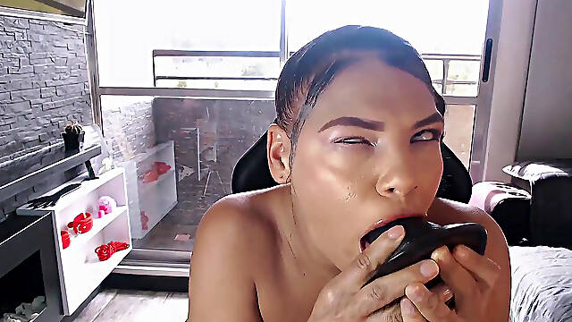 Deepthroat Big BBC Nasty Sonidos