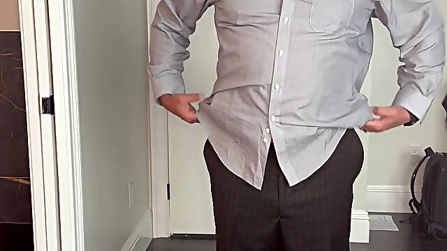 Stepdaddy Comes Home in a Suit