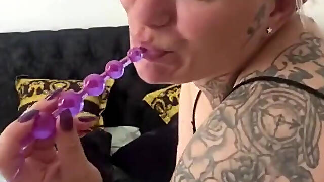 Trying Out My Anal Toys