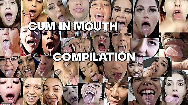 Cum in Mouth Compilation!!!