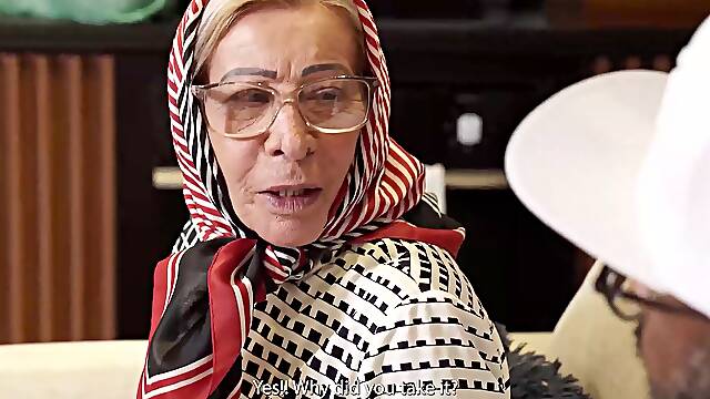 77 Years old mature ready for ass fucking