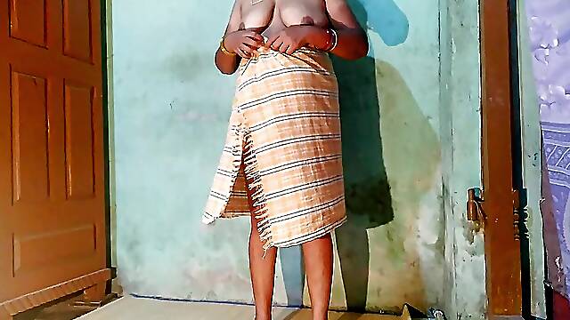 Indian Aunty and Step-uncle Having Sex