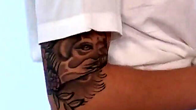 Behind the Scene. Sexy Doctors Help a Very Horny Patient.