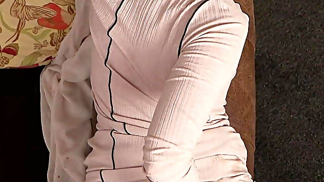 Skinny Granny Rough POV Stretched by a Big Cock